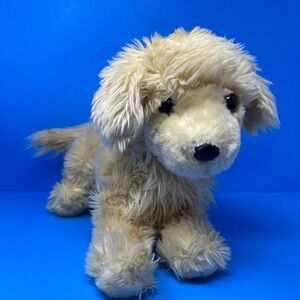 FAO Schwarz Plush 16 Inch Gold Golden Retriever Dog Stuffed Animal 2018